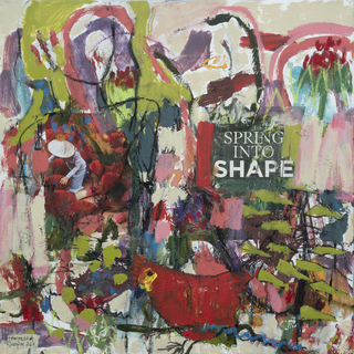 Abstrakte Kunst mit energetischer Farbwirkung in Pink, Grün und Schwarz – ein zeitgenössisches Kunstwerk von Josefine Frauenschuh.